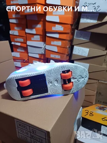 маратонки с колелца , снимка 2 - Детски обувки - 49647225