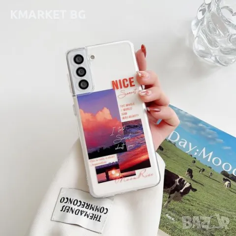 Калъф силикон ART Nice Sunset за Xiaomi Redmi 13C / Прозрачен / Баркод : 3130360  3.49 лв., снимка 2 - Калъфи, кейсове - 47064166