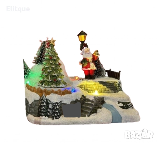 Светеща Коледна декорация с Дядо Коледа или Снежен човек – Празнична магия за вашия дом, снимка 5 - Други стоки за дома - 52832192