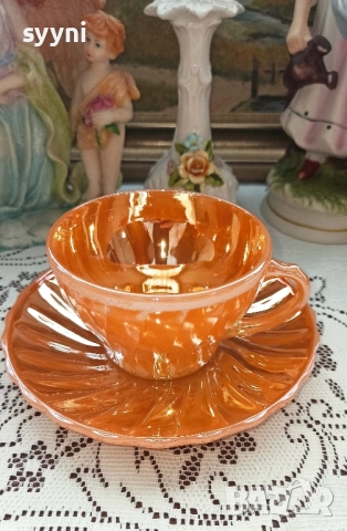 Сервиз за чай и кафе от Anchor Hocking. Ретро чар за вашия дом ., снимка 13 - Сервизи - 51596207
