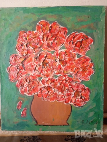 картина-цветя