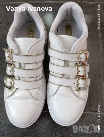 Liu Jo бели обувки естествена кожа 38 , снимка 3 - Дамски ежедневни обувки - 53973818