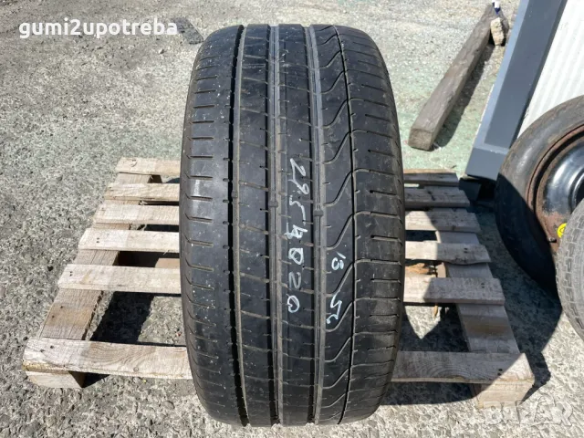 295/40/20 Pirelli PZero dot 2018г 5мм NO Porsche Единичка, снимка 1 - Гуми и джанти - 49416139