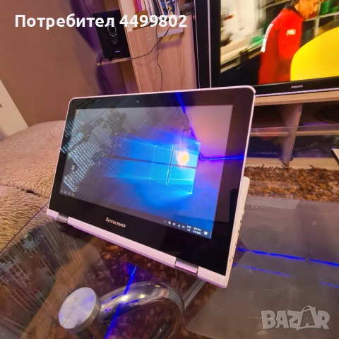 Лаптоп lenovo yoga 300 11BR бял, снимка 3 - Лаптопи за работа - 53668351
