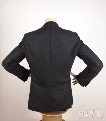 Z Zegna Drop 8 Deco - Oригинално мъжко сако размер 52 / L, снимка 4 - Сака - 54067799