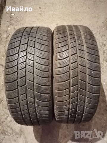 Продавам 2 броя зимни гуми 205.50.17 на 1 сезон дот 2021 Barum 