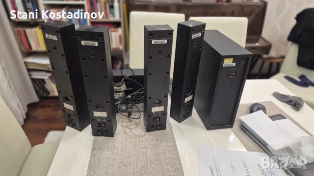 LG домашно кино 5.1 система 1000W, снимка 2 - Плейъри, домашно кино, прожектори - 52258743