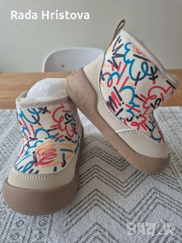 Бебешки пантофки Befado и ботушки 17-19 размер, снимка 3 - Бебешки обувки - 52569746