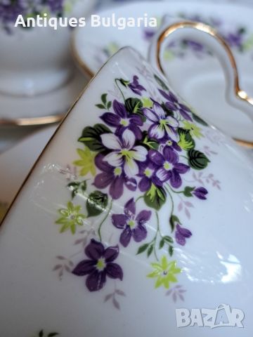 Сервиз 16 части - Queen Anne, Fine Bone China 1950г, снимка 2 - Сервизи - 46238628