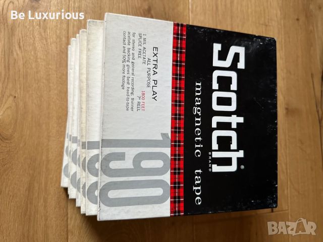 Магнетофонни ролки SCOTCH 18 см., снимка 4 - Аудиосистеми - 46155240