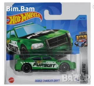 Колекционерска количка Hot Wheels Dodge Charger Drift