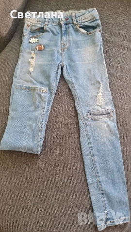 Дънки на ZARA BOYS за 8 г.