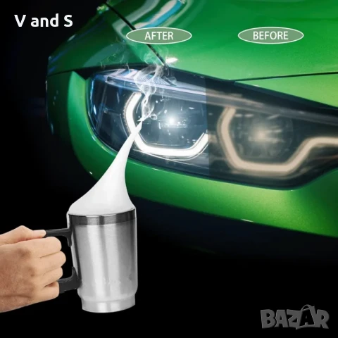 Комплект за реставрация на фарове CEIEVER, комплект за полиране на фарове, комплект инструменти за р, снимка 2 - Аксесоари и консумативи - 50738962