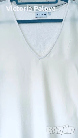 ЛУКС блуза/топ DELICATE LOVE коприна, памук,кашмир, снимка 7 - Корсети, бюстиета, топове - 51243691