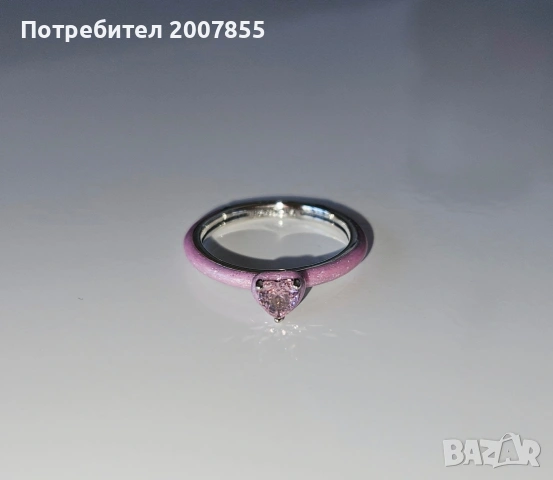 Pandora Me пръстен Аз обичам сребърен , снимка 5 - Пръстени - 53790632