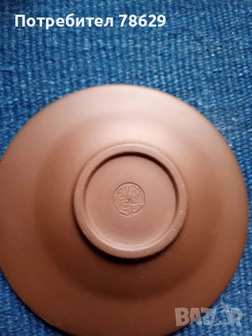 КИТАЙСКИ СЕРВИЗ ЗА ЧАЙ - УНИКАЛЕН - С ПОСТАВКА, снимка 2 - Антикварни и старинни предмети - 52163867