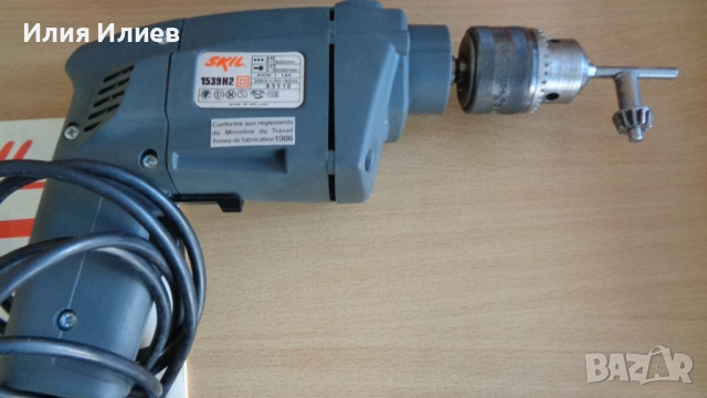 Дрелка SKIL 1539H, ударно - пробивна бормашина с реверс, 400W, 1.9A, снимка 6 - Бормашини - 52502607