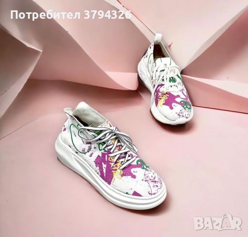 Дамска модерни обувки MAGZA❤️ текстилни кецове"Пролет-лято" , снимка 11 - Кецове - 45716756