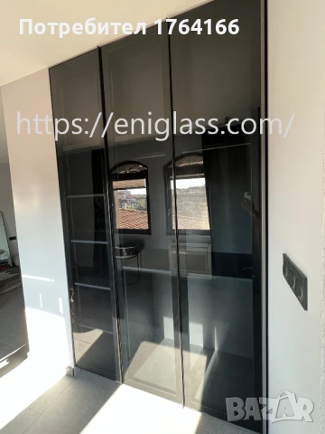 Стъклени прегради , врати, паравани за гардеробни от Ени Глас ЕООД, снимка 5 - Други - 49857047