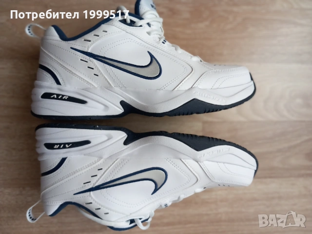 Мъжки кожени маратонки Nike Air Monarch, снимка 6 - Маратонки - 53772611