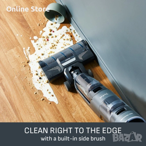 Tefal X-CLEAN 4 безжична прахосмукачка за мокро и сухо почистване GF5035M0, снимка 7 - Прахосмукачки - 54169922