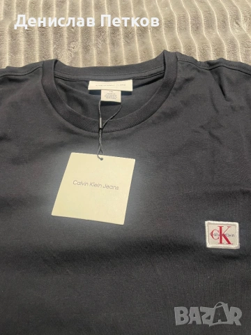 Мъжка тениска Calvin Klein, снимка 3 - Тениски - 53750355