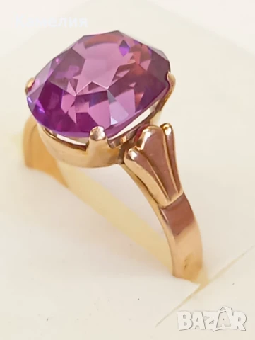 Руско злато , снимка 2 - Пръстени - 51369252