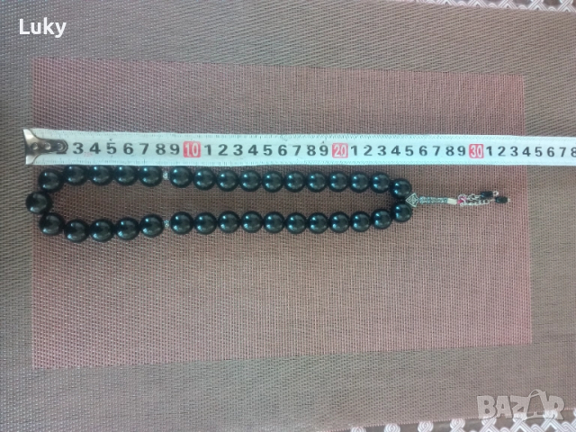 Стилна,класическа броеница., снимка 3 - Колекции - 51573729