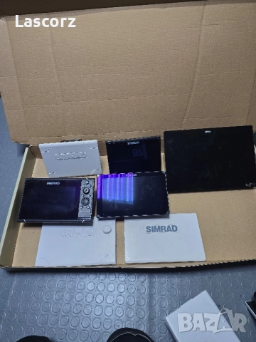 сонари,сонди,картограф Simrad, Garmin,Raymarine 7,9,12 инча