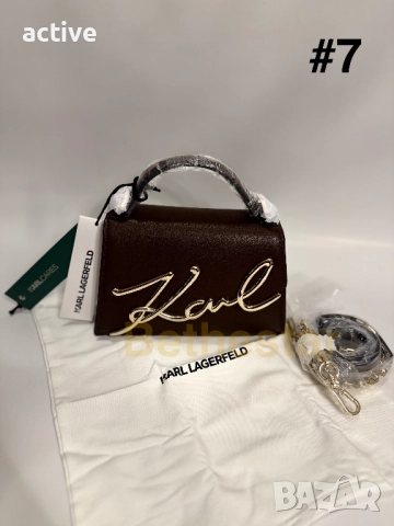 Оригинална нова чанта KARL LAGERFELD, снимка 4 - Чанти - 51987118