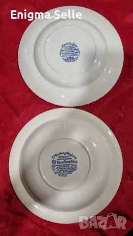 Антикварни, колекционерски порцеланови чиний от Англия , снимка 6 - Антикварни и старинни предмети - 50425599