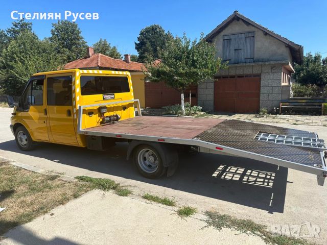 Ford transit 2.4 120к.с 5+1 / товаропътнически - , снимка 3 - Бусове и автобуси - 46072416