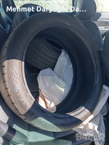 Continental sport contact 7 Летни гуми на 2 сезона и малко км, снимка 3 - Гуми и джанти - 54135871