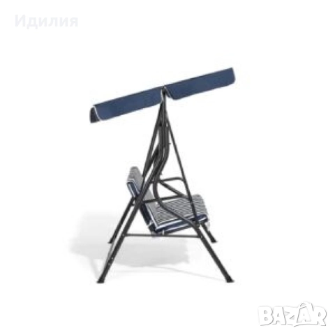 Триместна градинска люлка 110x172xH155 cm, снимка 4 - Градински мебели, декорация  - 51709169