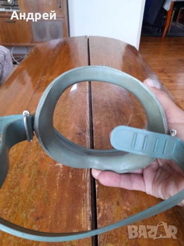 Стара водолазна маска,маска за плуване #2, снимка 4 - Други ценни предмети - 52011778