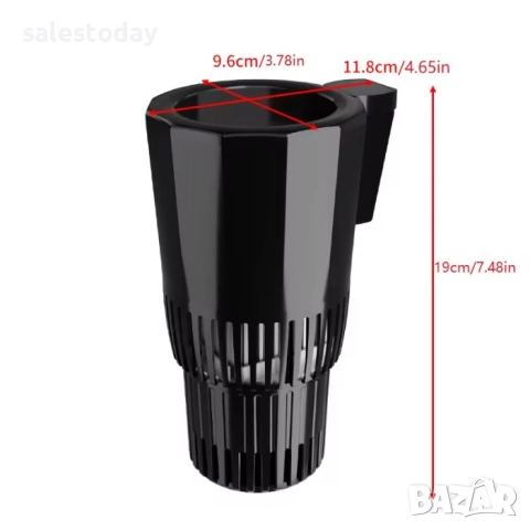 Термо Чаша за Автомобил 12V за запалка, снимка 2 - Аксесоари и консумативи - 52464634