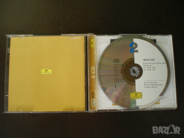 Mozart ‎– Great Piano Concertos Nos.20, 21, 25 & 27 Двоен диск, снимка 2 - CD дискове - 45040968