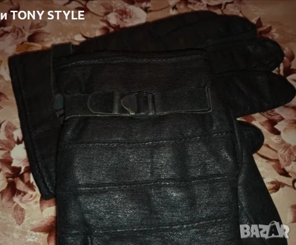 Нови Мъжки Топли Ръкавици Изцяло от Естествена Кожа , снимка 4 - Ръкавици - 51489889