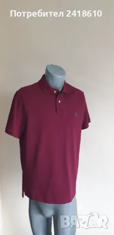 POLO Ralph Lauren Pique Cotton Classic Fit Mens Size M ОРИГИНАЛ! Мъжка Тениска!, снимка 2 - Тениски - 50024918