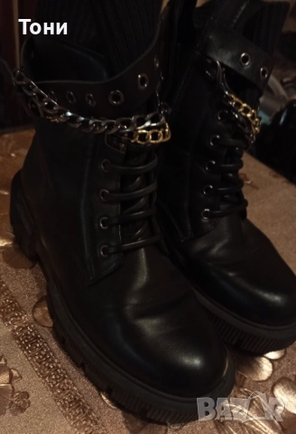 LADY GLORY Нови Дамски Боти Изцяло от Естествена Кожа 39, снимка 8 - Дамски боти - 52923194
