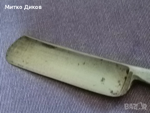 Ларк марков бръснач 8.5х2см острие винтидж отличен, снимка 6 - Антикварни и старинни предмети - 51724584