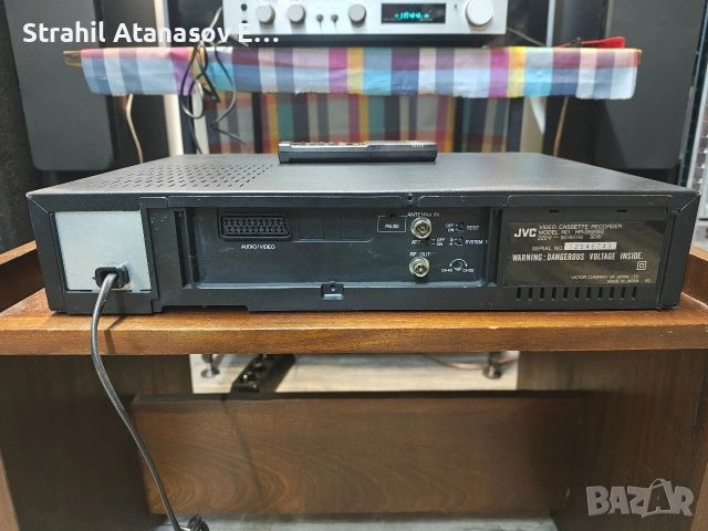 JVC HR-D520EE VHS Рекордер, снимка 10 - Плейъри, домашно кино, прожектори - 53598565