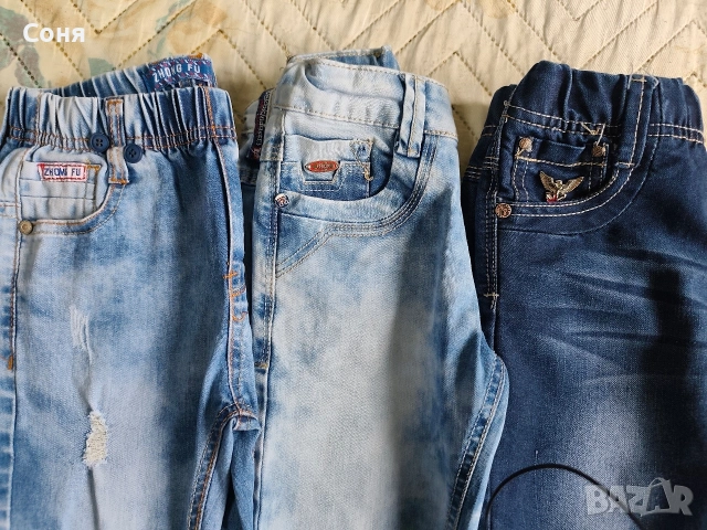 детски дънки за момче 4г., снимка 2 - Детски комплекти - 53209524