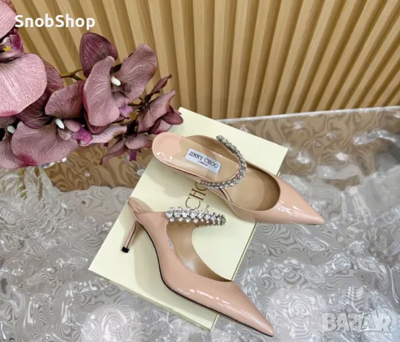 Jimmy Choo, снимка 1 - Дамски обувки на ток - 47889469