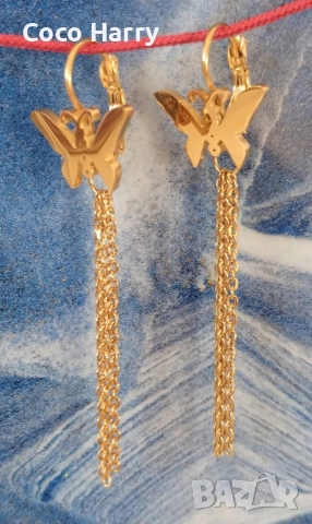 Разкошни обеци медицинска стомана , снимка 5 - Обеци - 52941815