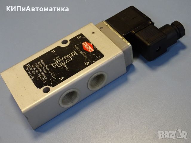 пневматичен разпределител HERION 2637050 solenoid valve G1/2 2-10Bar, снимка 7 - Резервни части за машини - 46743999