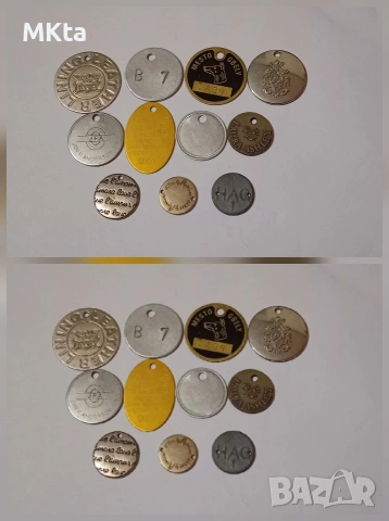 Лот жетони,медали..