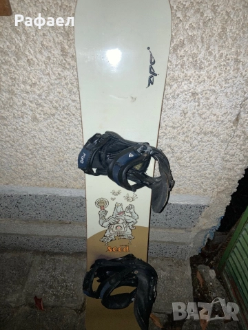 Сноуборд APO 158 с автомати , снимка 2 - Зимни спортове - 52670222
