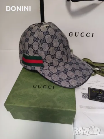 Мъжка дамска бейзболна шапка Gucci, снимка 6 - Шапки - 49257173