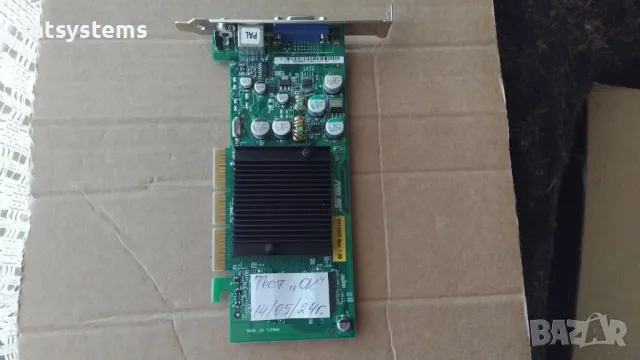Видео карта NVidia GeForce 4 Asus V9180SE 64MB DDR 64bit AGP, снимка 6 - Видеокарти - 35479891